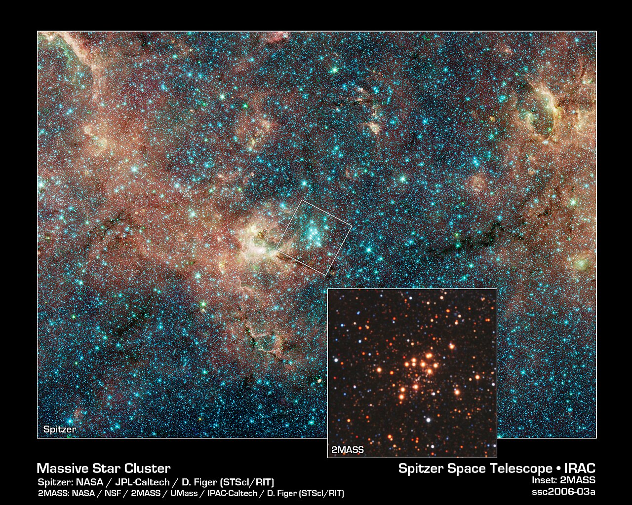 A Hidden, Massive Star Cluster Awash with Red Supergiants (ssc2006-03a)